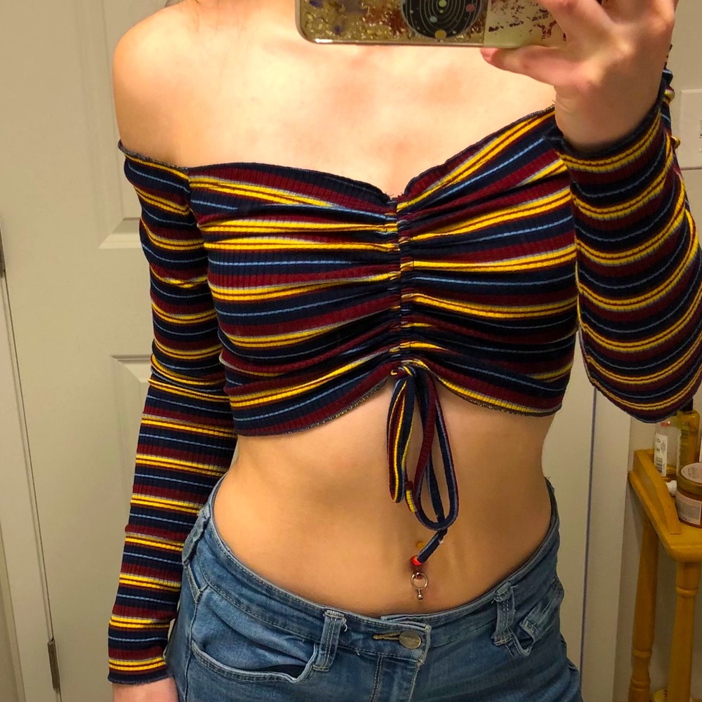 🌸Rave crop top🌸SOLD
